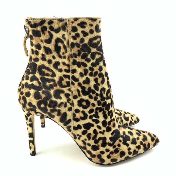 Steve Madden Carey Leopard Pointy Boot - Picture 5 of 8